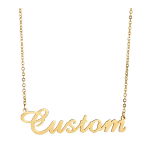 Stainless Steel Customized Name Necklace