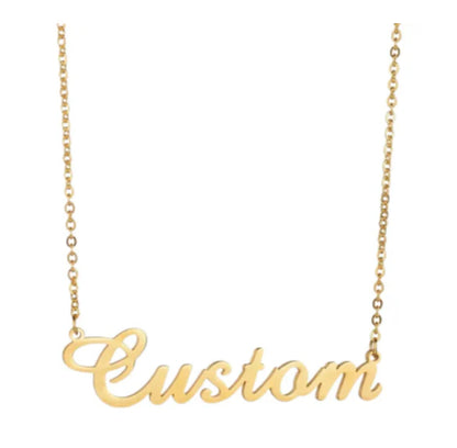 Stainless Steel Customized Name Necklace