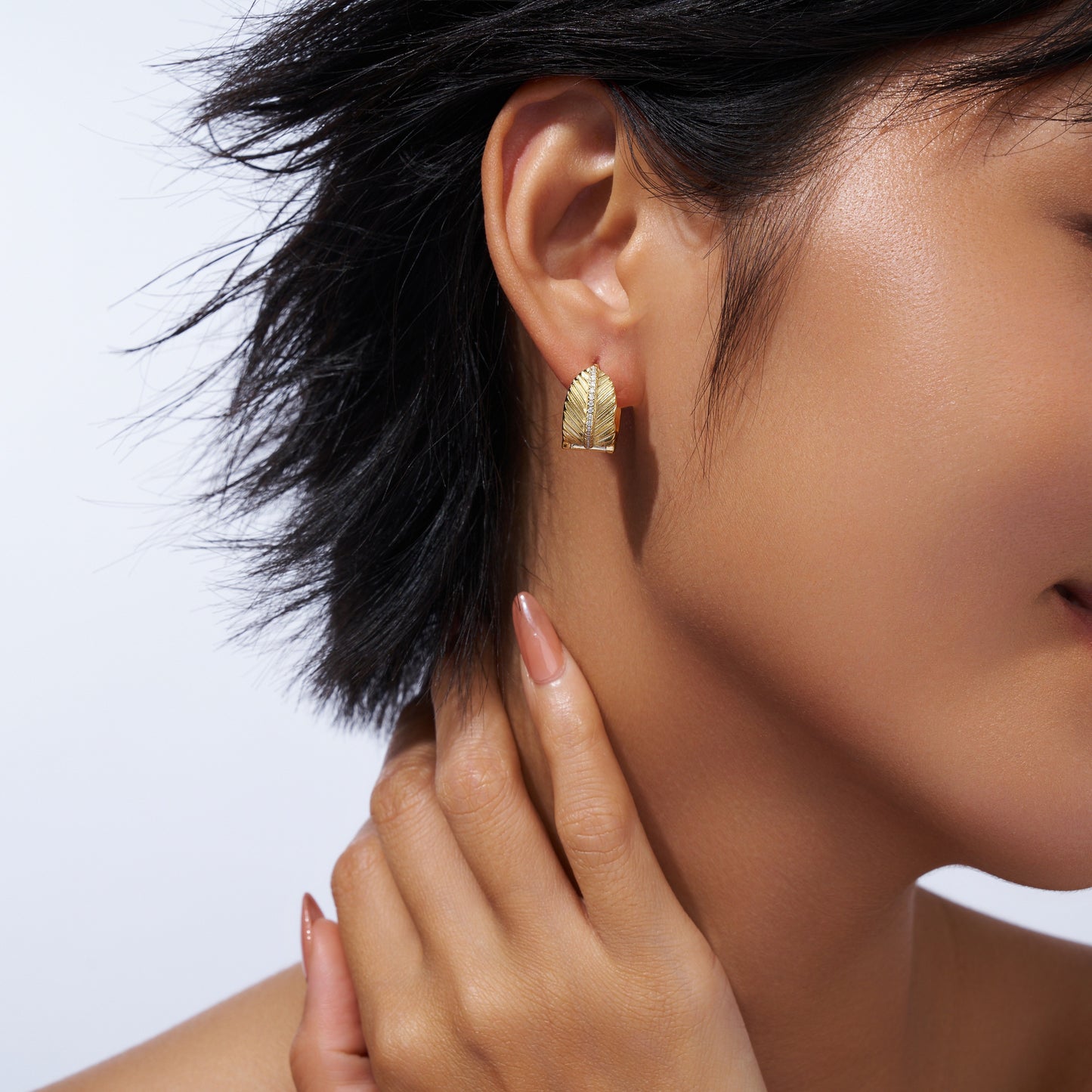 HUNAY  Moissanite Earring