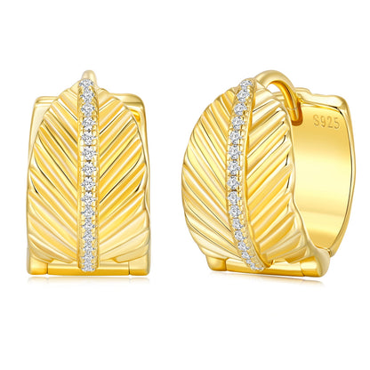 HUNAY  Moissanite Earring