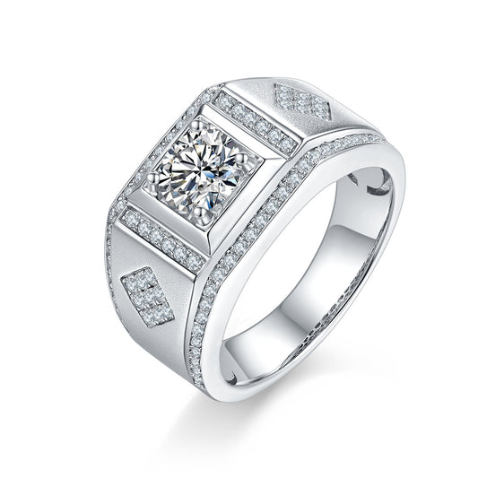TEZA Moissanite Ring S925 Silver