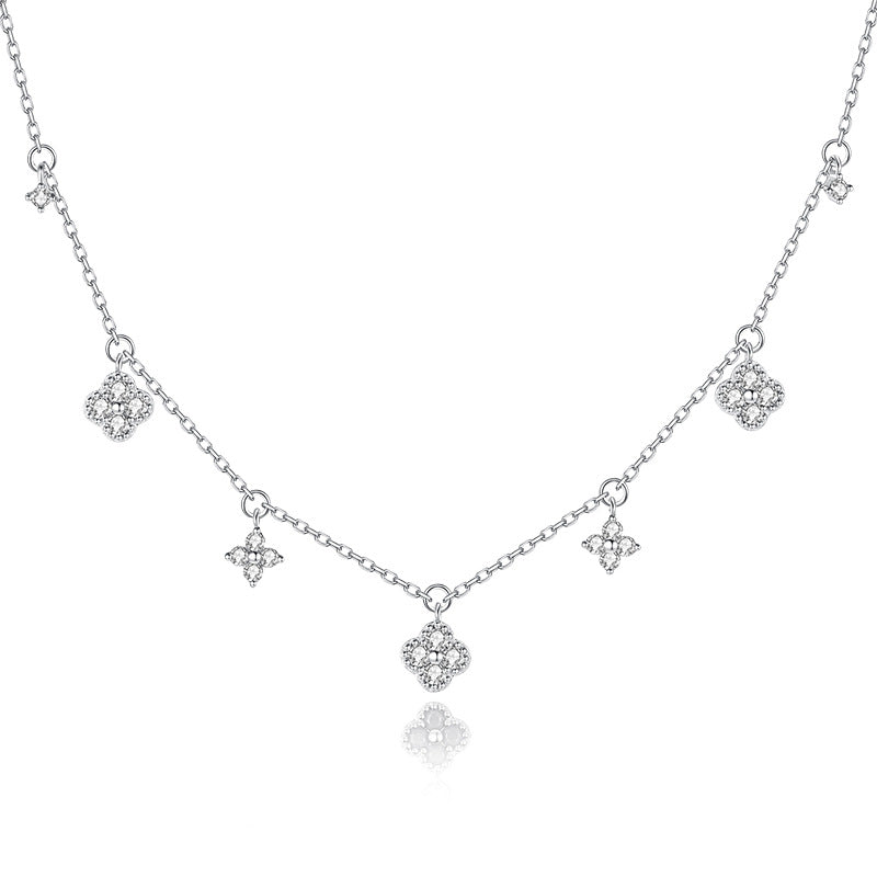 FLORA Zircon Flower Bracelet & Necklace