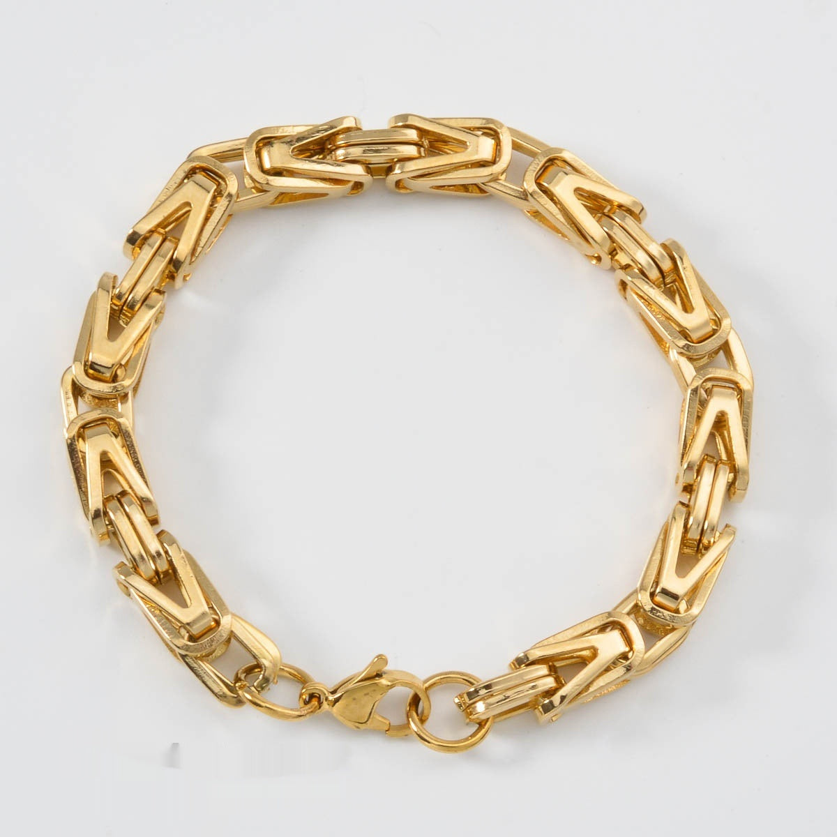 The Gilded 18K Gold Mesh Stainless Steel Bracelet
