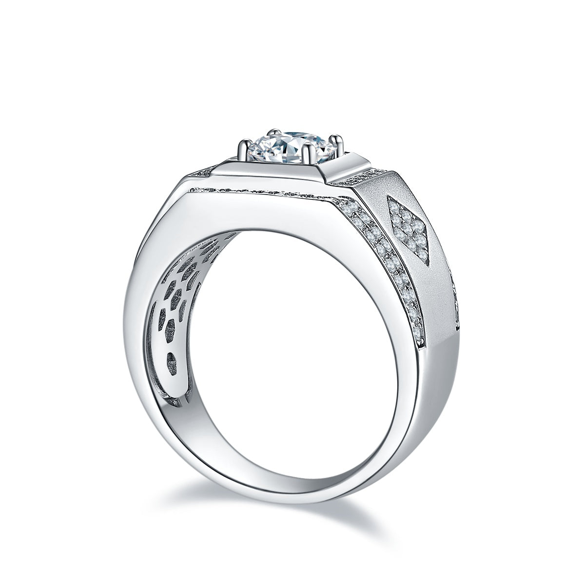 TEZA Moissanite Ring S925 Silver