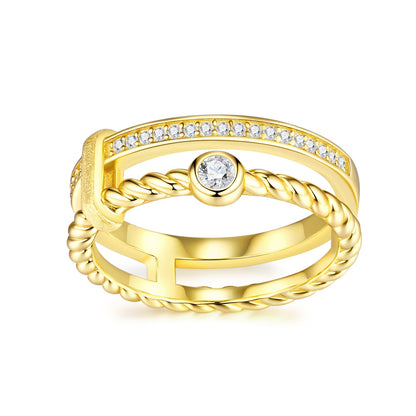KIMY LUX  Moissanite Ring