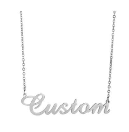 Stainless Steel Customized Name Necklace