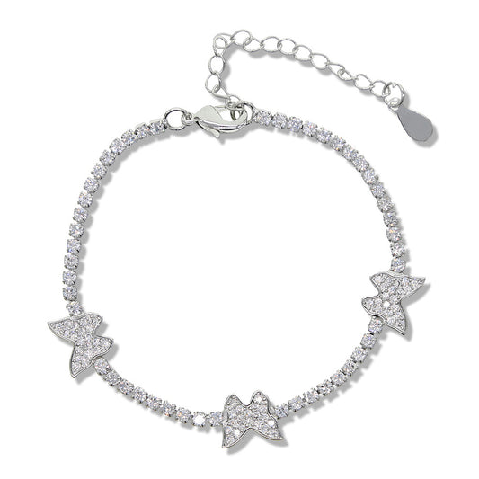 Butterfly Tennis Bracelet