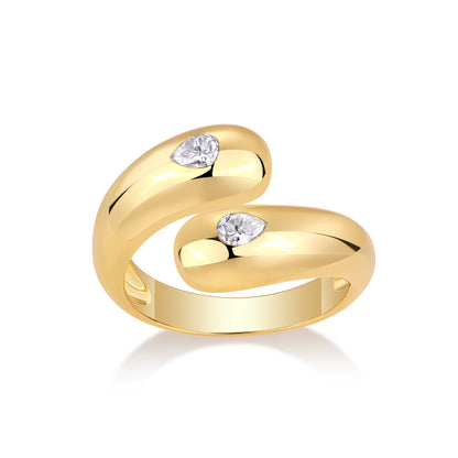 SHIDA Cloud  Moissanite, S925 Silver Plated With Platinum