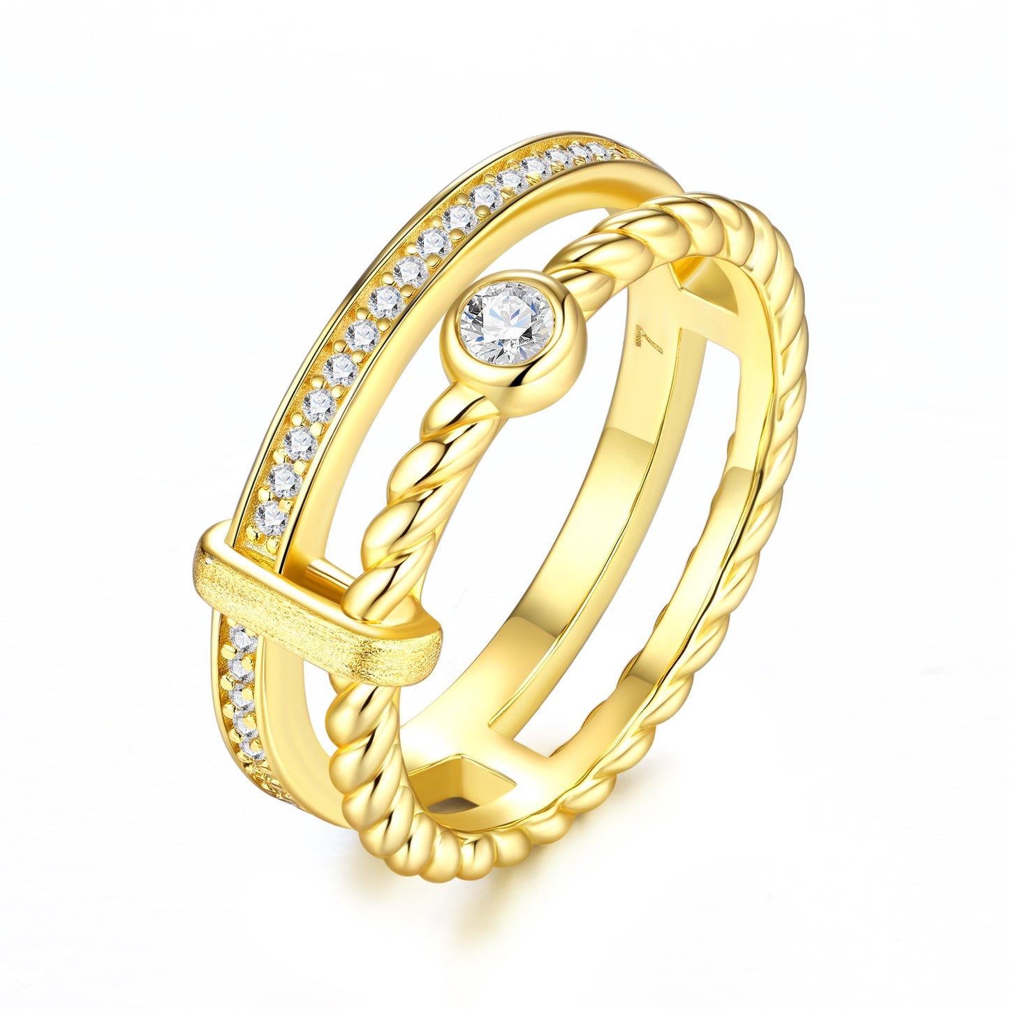 KIMY LUX  Moissanite Ring
