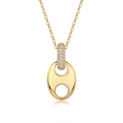 Céleste | Moissanite Pendant Necklace