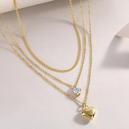 VIVIANNE CEUR 2-carat Moissanite Necklace