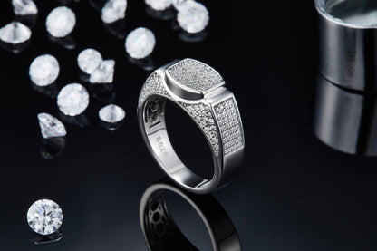 The Sovereign Moissanite925 Silver Ring