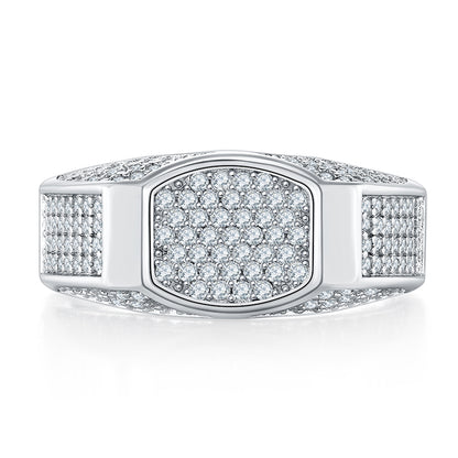 The Sovereign Moissanite925 Silver Ring