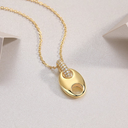 Céleste | Moissanite Pendant Necklace