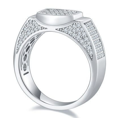 The Sovereign Moissanite925 Silver Ring
