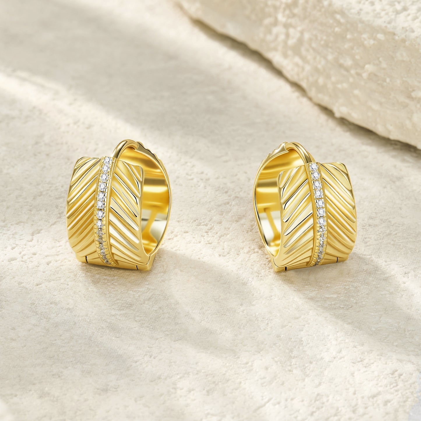 HUNAY  Moissanite Earring