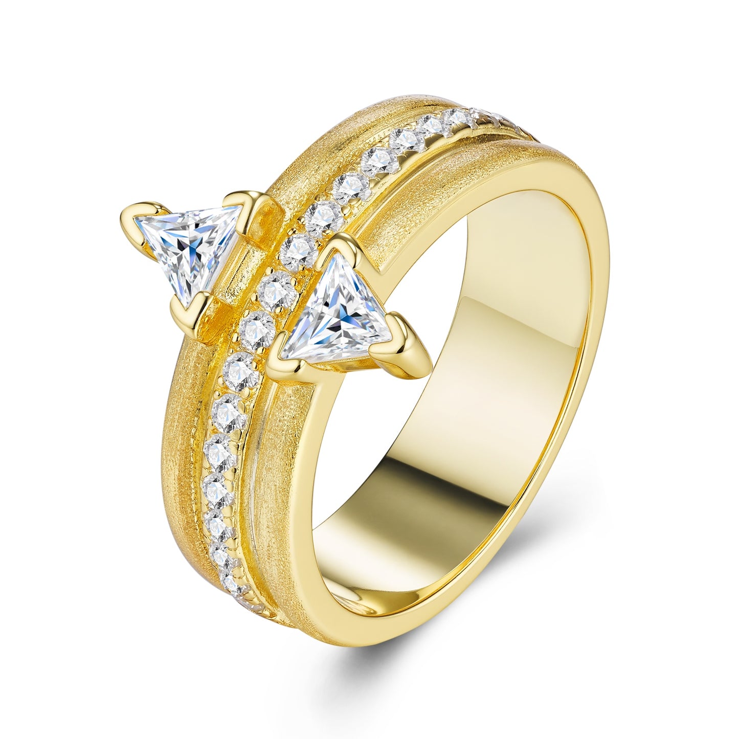SOLENNE Moissanite Ring