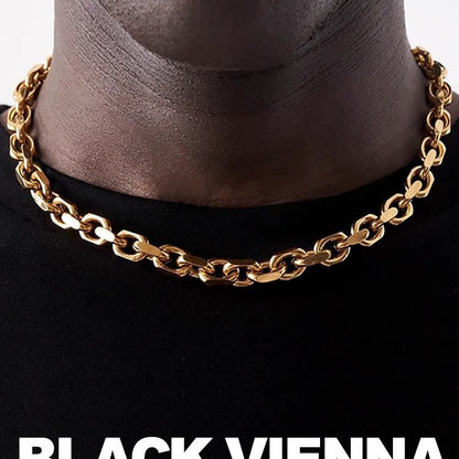 Cuban O-Link Necklace | Men's Stainless Steel Chain