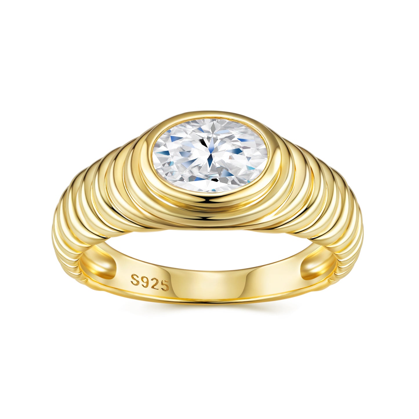 AELIRA Moissanite Ring