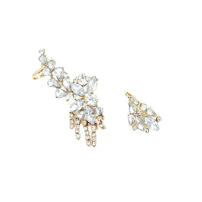 MEDARI Flower Tassel Earrings - KAYLUZ LTD