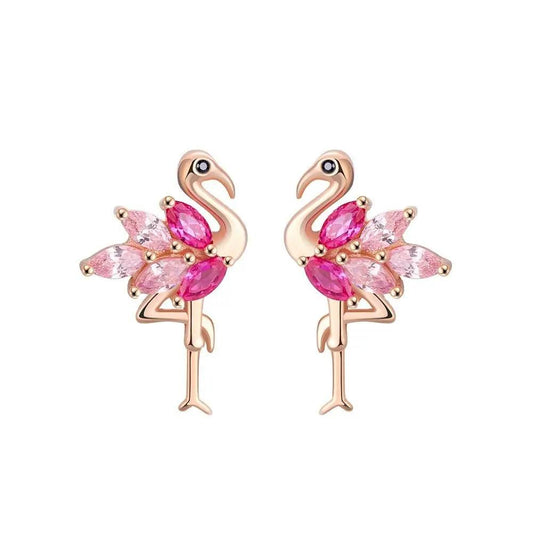 VESARDA Earrings Rose Gold - KAYLUZ LTD